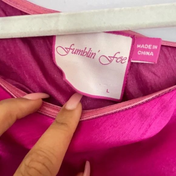 Womens shatung silk party dress - Picture 3 of 6